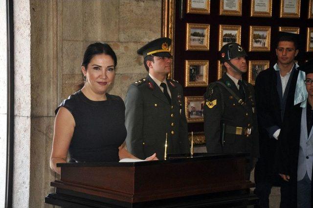 Kızılcahamam Ayşe Bezci Mesleki Ve Teknik Anadolu Lisesi &Ouml;ğrencileri Anıtkabir&rsquo;de 3