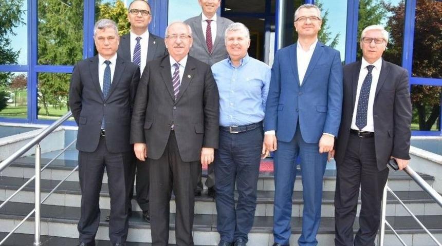 Başkan Albayrak&rsquo;ın Serbest B&ouml;lge Ziyareti