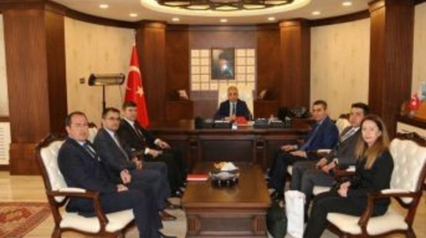 Genel M&uuml;d&uuml;r Toros&rsquo;tan Vali Toprak&rsquo;a Ziyaret