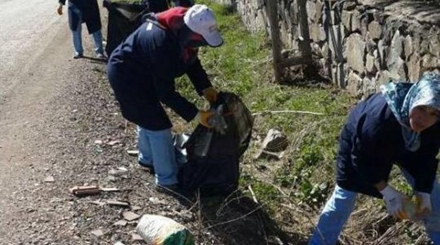 &Ccedil;ami&ccedil;i Yaylası&rsquo;nda Bahar Temizliği Yapıldı