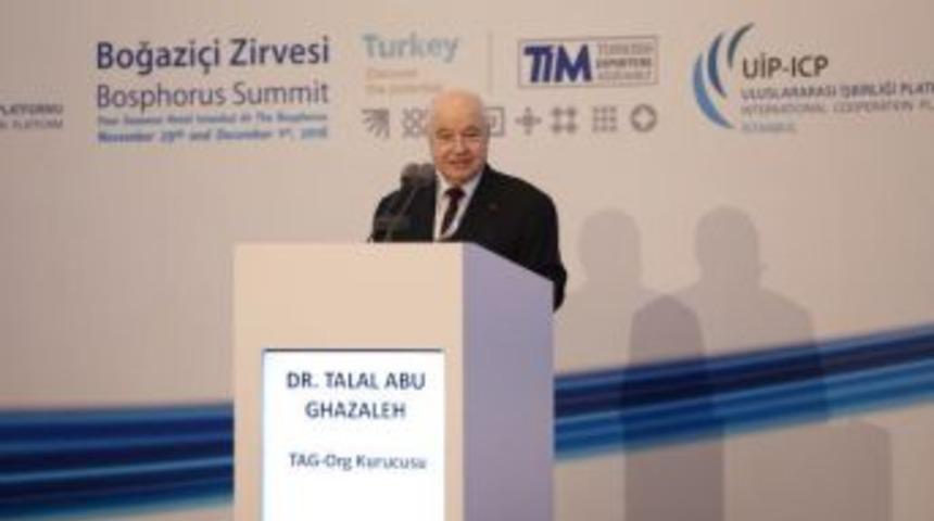 Talal Abu Ghazaleh'ye S&uuml;rd&uuml;r&uuml;lebilir Turizm Yılında &Ouml;nemli G&ouml;rev
