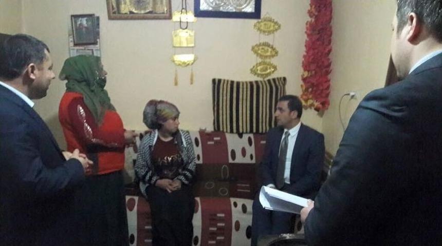 Kaymakam Alibeyoğlu&rsquo;ndan Ev Ziyaretleri