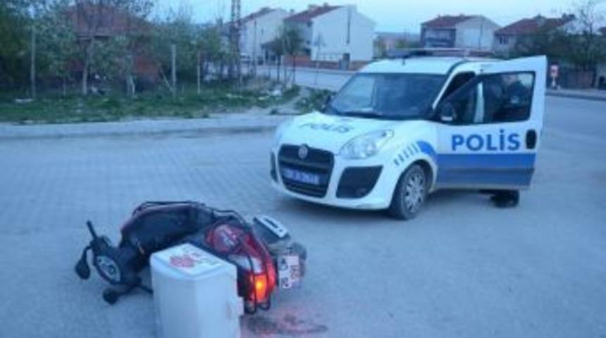 Motosiklet Hırsızı Kovalamaca Sonucu Yakalandı