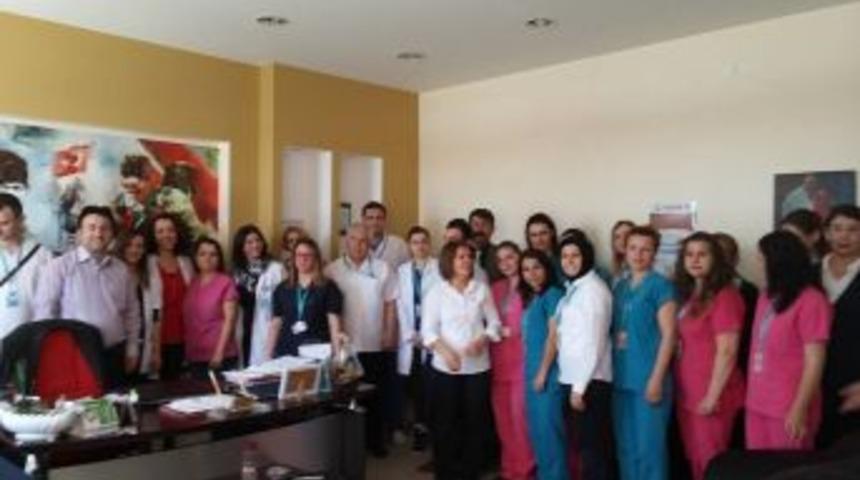 Biga Devlet Hastanesinde Sertifika T&ouml;reni