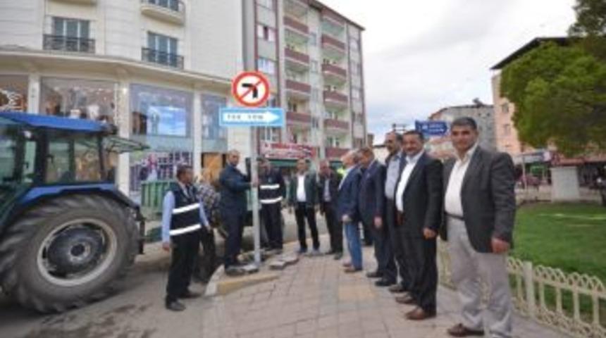 Iğdır&rsquo;da Tek Y&ouml;n Uygulaması Kısmen Başladı