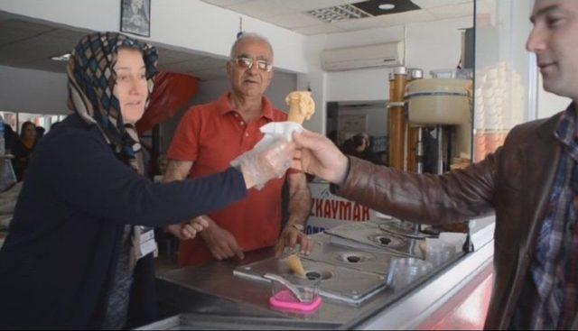 Bafra’da Kadınlara Dondurmacılık Kursu