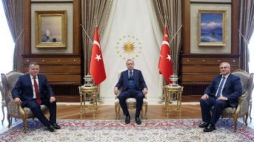Cumhurbaşkanı Erdoğan, Yargıtay Başkanı Cirit'i Ve Yargıtay Cumhuriyet Başsavcısı Akarca'yı Kabul Etti&nbsp;