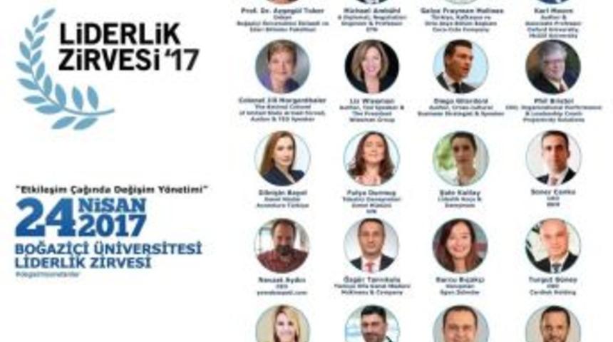 Boğazi&ccedil;i &Uuml;niversitesi Liderlik Zirvesi 24 Nisan&rsquo;da Başlıyor