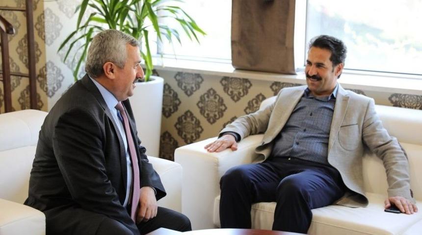 Başkan Baran, Milletvekili Yaman&rsquo;ı Makamında Ağırladı