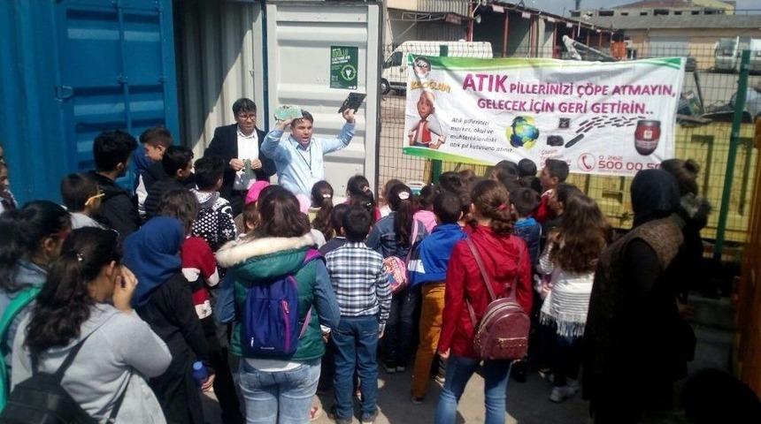 K&ouml;rfez&rsquo;deki Miniklere &Ccedil;evre Eğitimi Verildi