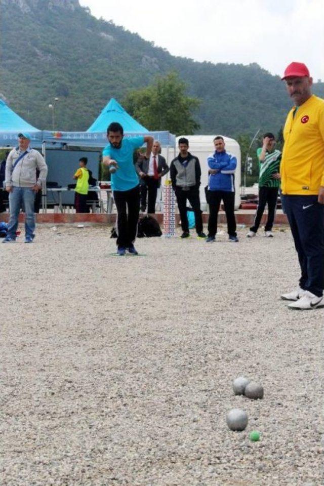 Şehit Halil Kantarcı Türkiye Bocce Şampiyonası Başladı