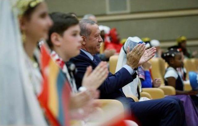 Çocuklara Seslenen Erdoğan: Heyecanlıyım, Coşkuluyum Kendimi Genç Hissediyorum Adeta Gençlik Iksiri Aşılıyorsunuz 