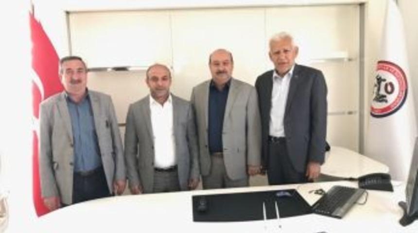 Başkan Konak&rsquo;dan, Başkan Y&ouml;r&uuml;k&rsquo;e Ziyaret