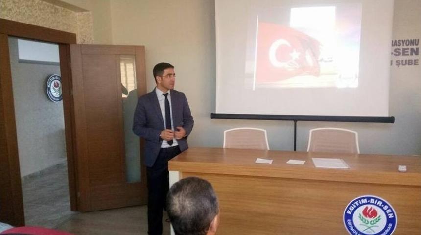 To&ccedil;-bir-sen Kayseri Şubesi Tarafından &lsquo;helal Gıda Ve Sağlıklı Yaşam&rsquo; Semineri D&uuml;zenlendi