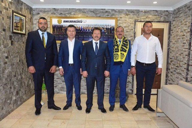 Başkan Duruay’dan Ankaragücü’ne Destek