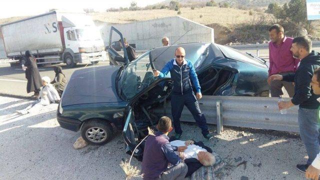 Çankırı’da Trafik Kazası: 2 Yaralı