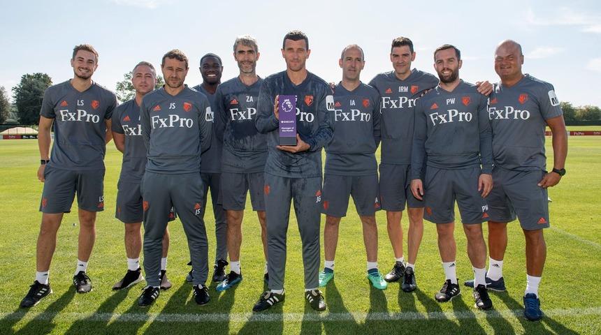 Javier Garcia Premier Lig'de ağustos ayının en iyi teknik direktörü seçildi