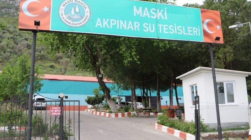 Manisa&rsquo;yı Besleyen Su Deposu Dezenfekte Edildi