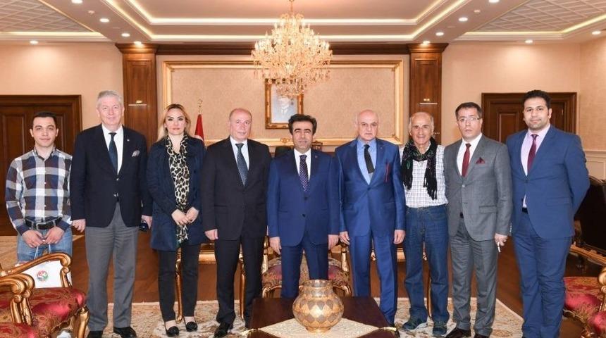 Iaff Yetkililerinden Kocaeli Valisine Ziyaret