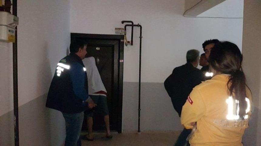 Doğalgaz Ka&ccedil;ağı Apartman Sakinlerini Ayağa Kaldırdı