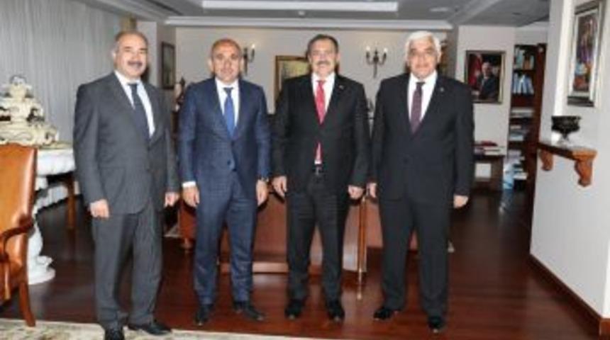 Belediye Başkanı Kara, Bakan Eroğlu&rsquo;nu Ziyaret Etti