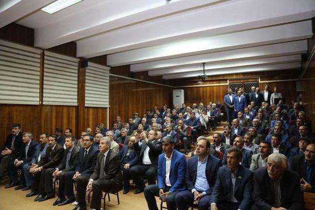 Vali Yavuz, Khgb Olağan Genel Kurul Toplantısına Katıldı
