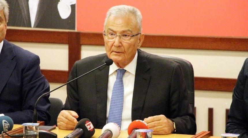 Deniz Baykal: &ldquo;sayın Cumhurbaşkanım, Ma&ccedil; Daha Bitmedi&rdquo;