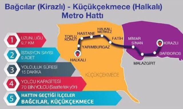 Topbaş: İstanbul'a 5 Metro Hattının Temellerini Atacağız