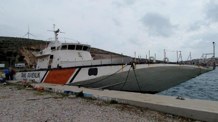 Sahil G&uuml;venliğin Emektar Gemisi &Ccedil;eşme&rsquo;de Batırılacak