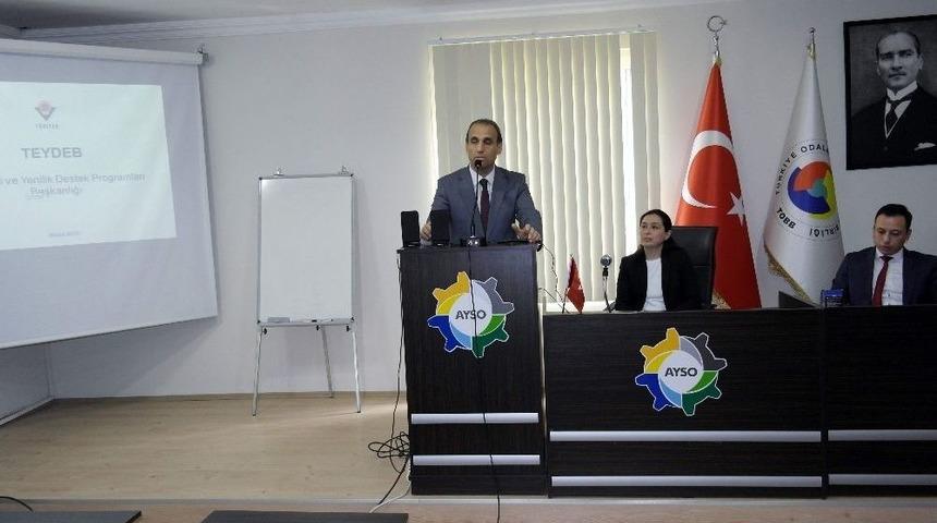 Ayso&rsquo; Da Sermaye Ve Ar-ge Destek Programları Tanıtım Toplantısı Yapıldı