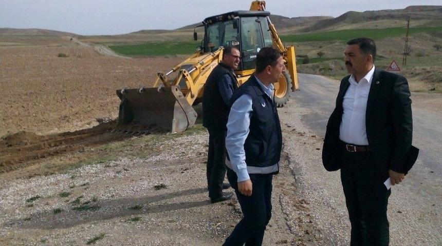 &Ccedil;i&ccedil;ekdağı İl&ccedil;esi Bağlarbaşı Mahallesinde Doğalgaz &Ccedil;alışmaları Başladı