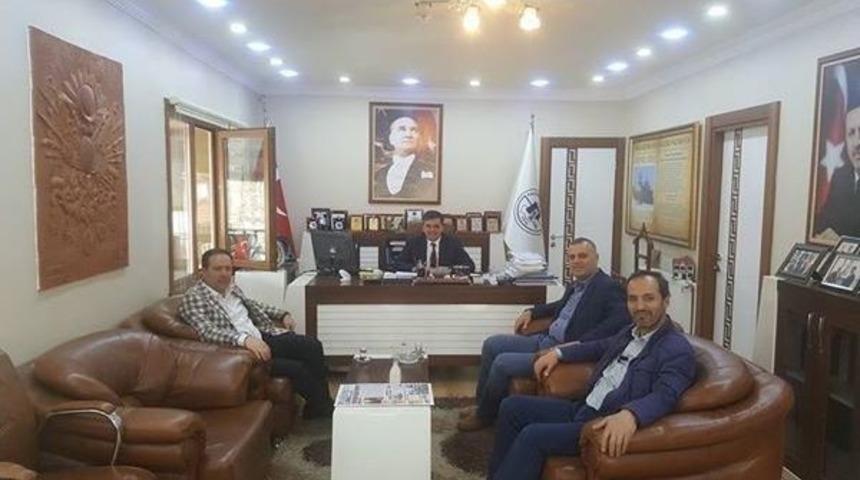 Başkan Yal&ccedil;ın&rsquo;ın Geyve&rsquo;den Konukları