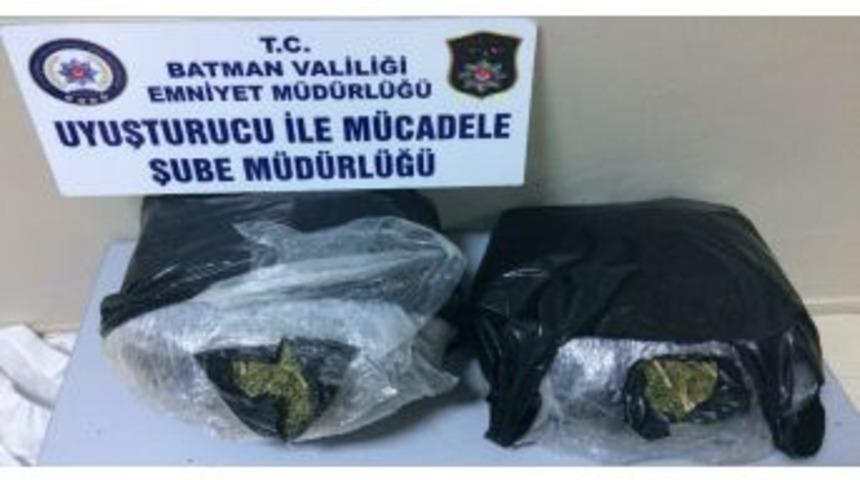 Batman&rsquo;da 10 Kilo 200 Gram Esrar Ele Ge&ccedil;irildi