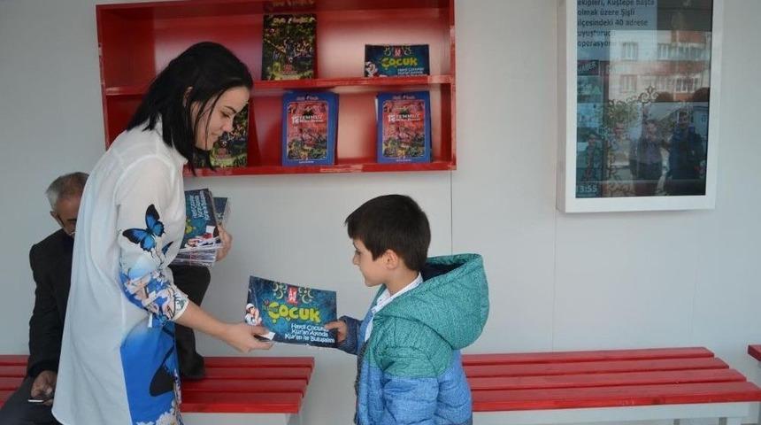 6k Akıllı Duraklar Yeni Dergi Ve Kitaplarla Buluştu