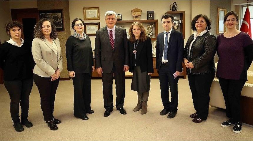 Başkan Karaosmanoğlu, Tema Vakfı İle Buluştu