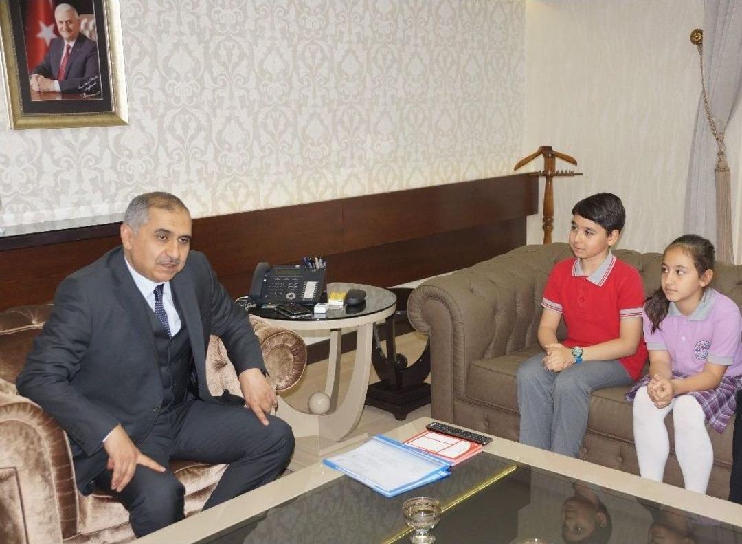 Aydın Valisi Ko&ccedil;ak&rsquo;a, 23 Nisan Ziyareti