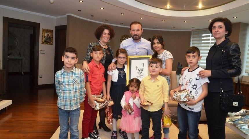 Başkan Doğan Ziyaret&ccedil;ilerini Ağırladı