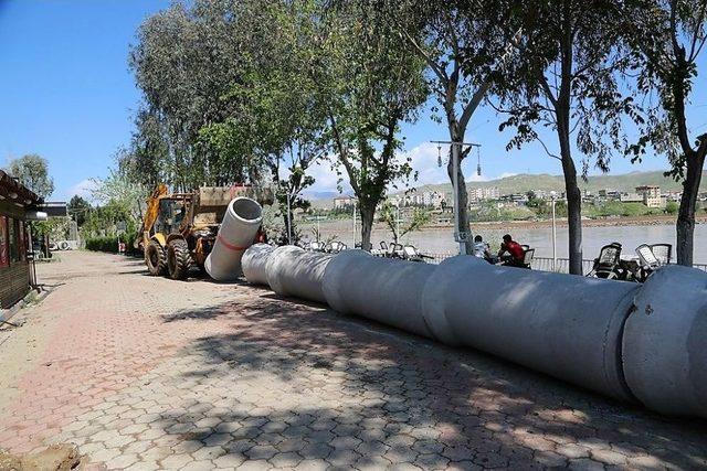 Yafes Mahallesi’nde Alt Yapı Ve Güçlendirme Çalışması Başlatıldı