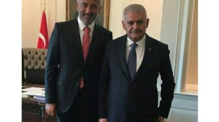 Başkan Yılmaz, Başbakan Yıldırım İle Görüştü