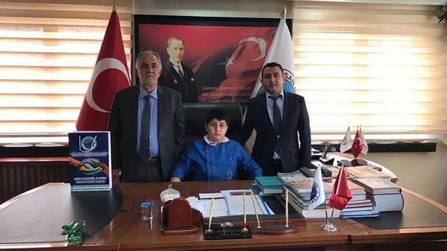 Horasan’da Temsili Belediye Başkanı Muhammed Yasin Lal, Makam Koltuğuna Oturdu