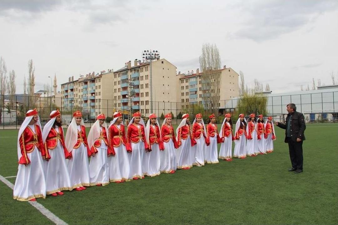 Oltu&rsquo;da 23 Nisan Provası