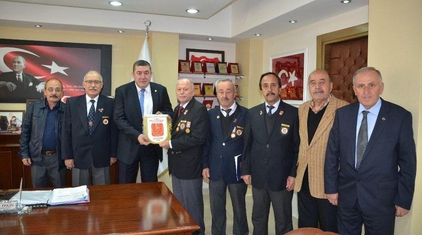 Muharip Gaziler Derneği&rsquo;nden Ziyaret