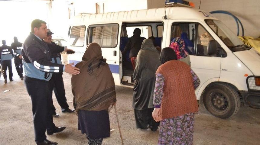 Muş&rsquo;ta Dilenci Operasyonu