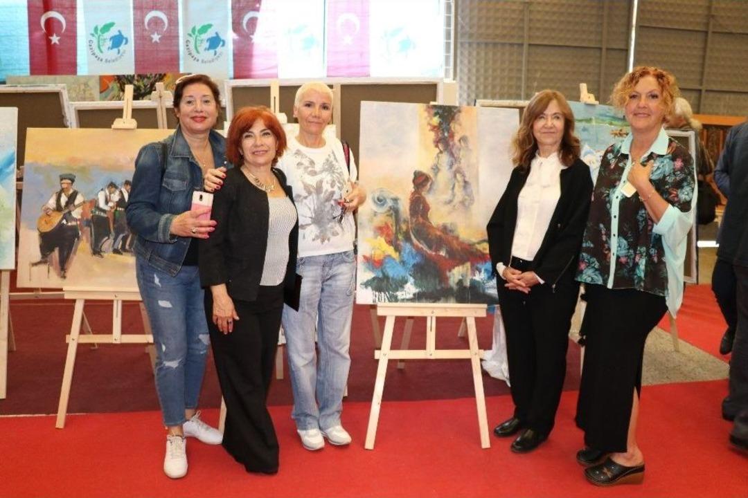Uluslararası Gazipaşa Sanat Sempozyumu Sergisi A&ccedil;ıldı
