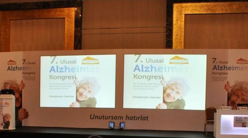 Konya&rsquo;da 7. Ulusal Alzheimer Kongresi Ger&ccedil;ekleştirildi