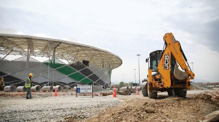 Yeni Stadın Altyapısına Saski G&uuml;vencesi