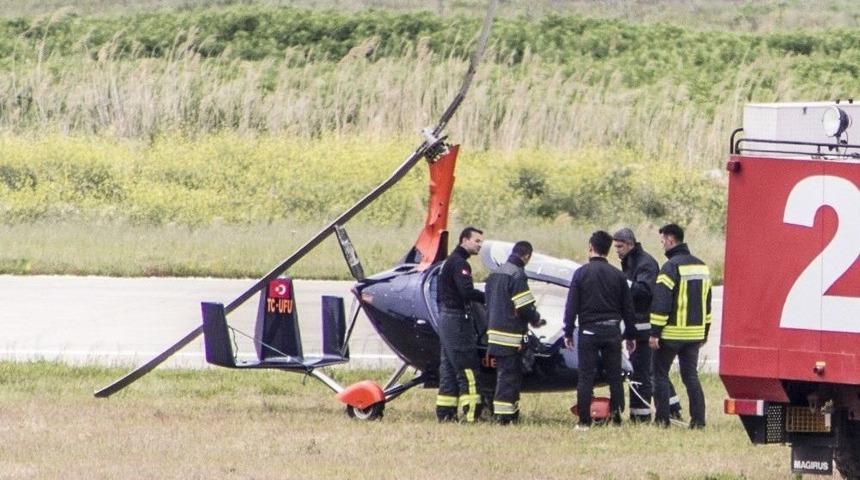 Edremit&rsquo;te Helikopter Kazası