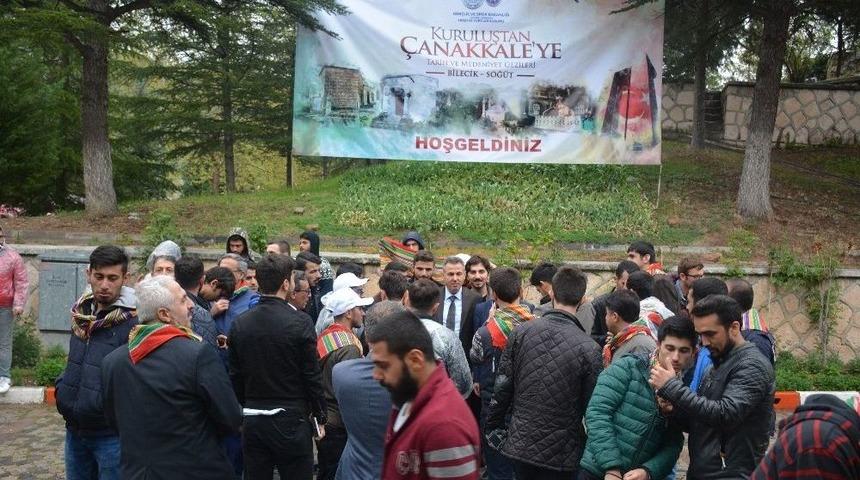 Bin &Uuml;niversite &Ouml;ğrencisi Bilecik Şeyh Edebali T&uuml;rbesinde