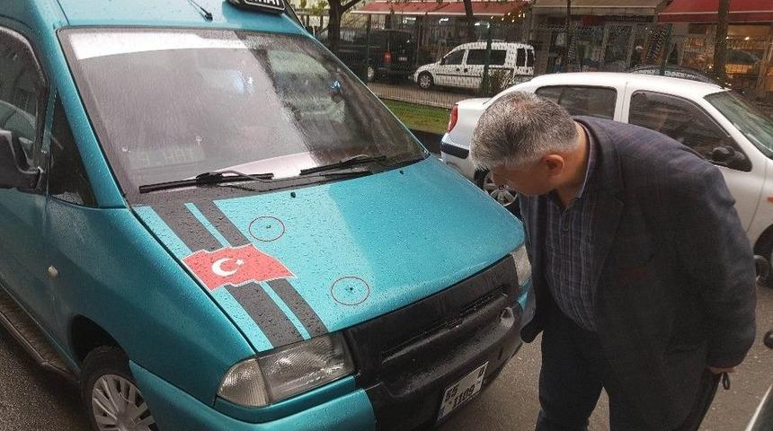 Yol Verme Tartışmasında Dolmuşa Silahla Ateş A&ccedil;ıldı