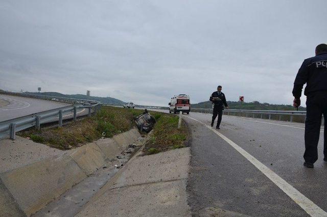 Sinop’ta Trafik Kazası: 3 Yaralı